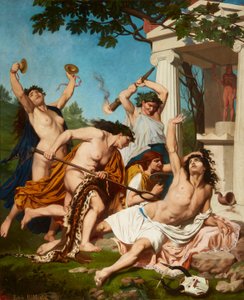 Der Tod des Orpheus, von Emile Jean Baptiste Philippe Bin