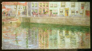 Über den Kanal, 1900 von Emile Claus
