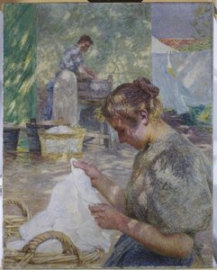 Sonniger Tag von Emile Claus