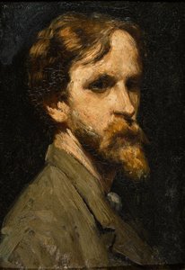 Selbstporträt von Emile Claus