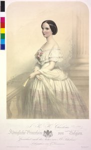 Königliche Prinzessin von Belgien K. H. Charlotte von Emile Desmaisons