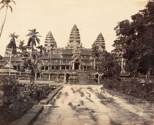 Westfassade der Großen Pagode, 1866