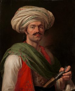 Porträt eines Mameluken, angeblich Roustam Raza ca. 1781-1845, 1810 von Emile Jean Horace Vernet