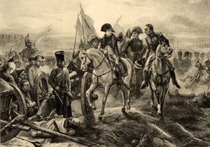 Die Schlacht bei Friedland, 14. Juni 1807 von Emile Jean Horace Vernet