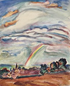 Der Regenbogen. Montiullier von Emile Othon Friesz