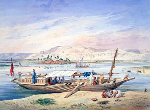 Ein Boot auf dem Nil, Ägypten