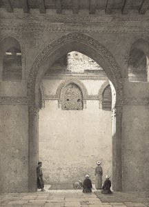 Moschee DAhmed-Ibn-Toulon, graviert von Philippe Benoist (1813-1905) 1877