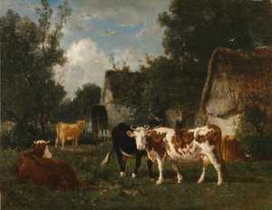 Die Mühle, 1873 von Émile van Marcke