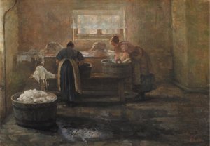 Ein Waschhaus von Emilie Christensen