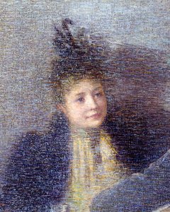 Reflexionen eines hungrigen Mannes oder Soziale Kontraste, von Emilio Longoni (Detail)