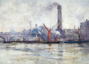Waterloo-Brücke und St. Paul