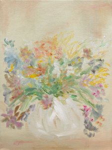 Bunter Blumenstrauß von Emily Tingey