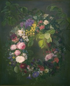 Ein Blumenkranz von Emma Thomsen