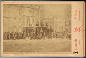 Das Begräbnis von Kaiser Napoleon III