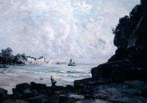 Der Hafen von Douarnenez von Emmanuel Lansyer
