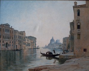 Venedig, der Canal Grande, September 1892 von Emmanuel Lansyer