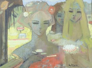 Ein Feld in Gelb, 2001 von Endre Roder
