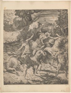 Bekehrung des Paulus (rechtes Blatt)