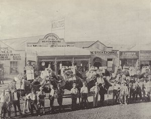 Ein Kamelzug, Coolgardie, Westaustralien von English Photographer