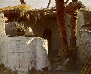 Ein Fellachenheim, Ägypten. von English Photographer