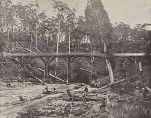 Ein Bergmannsanspruch, nahe Daylesford, Victoria von English Photographer