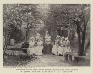 Ein ruhiger Sonntagnachmittag in Islington