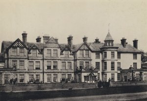 Aldeburgh, Wentworth Castle Hotel (s/w Foto) von English Photographer
