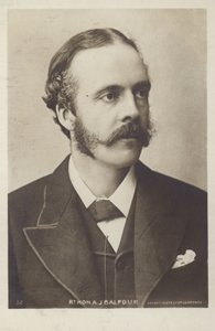 Arthur Balfour von English Photographer