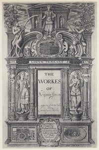 Ben Jonson, The Workes, W Stansby 1616 von English Photographer