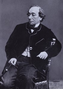 Benjamin Disraeli, Earl of Beaconsfield, britischer konservativer Politiker und Premierminister von English Photographer