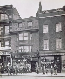Bishopsgate, aus Historic London Buildings von Alfred und John Bool und Henry Dixon