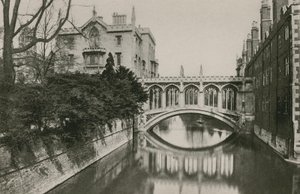 Seufzerbrücke, St Johns College, Cambridge von English Photographer