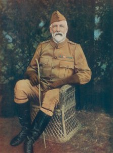 Brigadegeneral J. G. Dartnell. Kommandierender der Freiwilligenbrigade, Natal Field Force von English Photographer