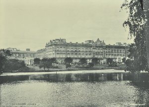 Buckingham Palace, Buckingham Palace, Westminster LB: Gesamtansicht, 1896