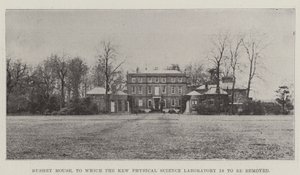Bushey House, zu dem das Kew Physical Science Laboratory zerstört werden soll von English Photographer