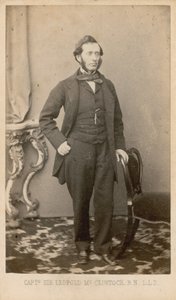 Kapitän Sir Leopold McClintock von English Photographer