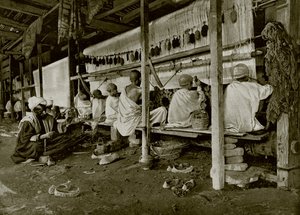 Teppichweben in Indien von English Photographer