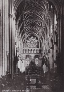Kathedraleninneres, Oxford von English Photographer