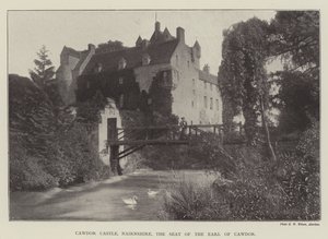 Cawdor Castle, Nairnshire, der Sitz des Earl of Cawdor