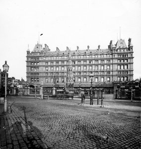 Charing Cross Station Hotel, um 1890