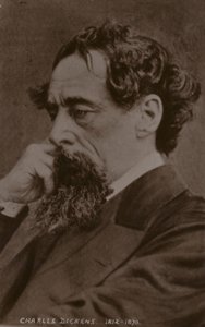 Charles Dickens (1812-1870), englischer Romanautor von English Photographer
