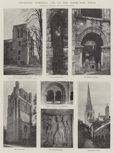 Kathedrale von Chichester und ihr neuer Nordwestturm von English Photographer