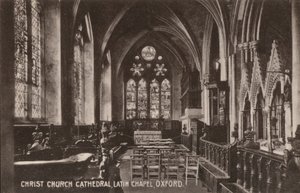 Christ Church Kathedrale, Lateinische Kapelle, Oxford