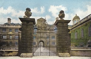 Clare College Tor von English Photographer