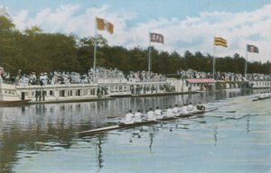 College Barges von English Photographer