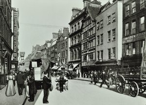 Crosby Hall, Bishopsgate: Ostseite, London, 1890