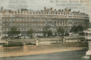 De Keysers Royal Hotel, Victoria Embankment, EC