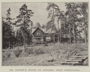 Dr. Nansens Haus in Lysaker, nahe Christiania