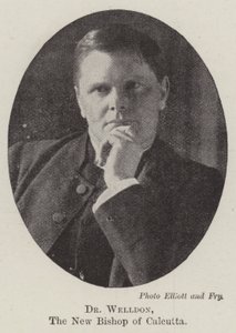 Dr. Welldon, der neue Bischof von Kalkutta von English Photographer