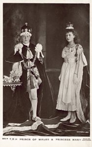 Edward, Prinz von Wales und Mary, Prinzessin Royal von English Photographer